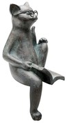 Cats Life soška sivá 18 cm