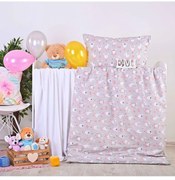 Obliečky detské bavlnené Zajačiky EMI, Detský set 90x130 + 45x65