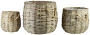Sada 3 ks košíků GUSTAV II M-XL béžová