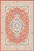 Koberec Miras 1200 MADDER RED – červený obdĺžnik so vzorom Rozmer: 250x350 cm