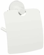 Sapho XR732W X-Round White držiak toaletného papiera s krytom, biela