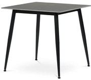 Autronic BONTEC Jídelní stôl 80x80cm, keramika, mramor, HT-398M GREY Farba: Šedá