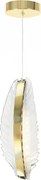 Toolight Toolight, LED stropné svietidlo, 8W, 4000K, 1000lm, G141-CP, zlatá, OSW-02610