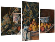 Obraz - Paul Cézanne, Still Life with Apples and Peaches, reprodukcia (90x60 cm)