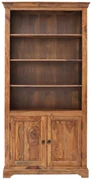 furniture-nabytek.cz - Rustikálna knižnica 100x200x45 z indického masívu palisander