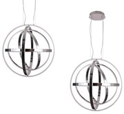 Závesné LED svietidlo Copernicus, 5x LED 260w, 3000k, ch