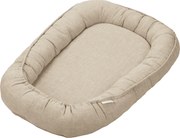 Ľanové hniezdo pre bábätko prírodné