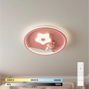 Brilagi - stmievateľné LED detské stropné svietidlo BUNNY LED/83W/230V 3000-6000K +DO