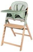 Lionelo - Detská jedálenská stolička 3v1 MEGAN Green Wood
