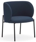 Modré kreslo Teulat Mogi