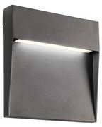 Redo 90479 - LED Vonkajšie nástenné svietidlo LANDER LED/6W/230V IP54 antracit