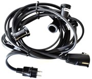 LED svetelná reťaz, 10m, (bez žiaroviek), b