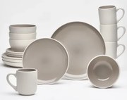 Jedálenský servis (16 dielov) London, taupe%