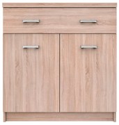 Skriňa TOPTY 2D1S/60 typ 42, dub Sonoma