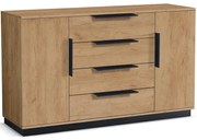 Komoda III Orlando zlatý craft 160x98x48