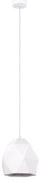 Závesné svietidlo Mint, 1x biele keramické tienidlo