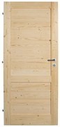 Jola Interiérové dvere 80 L, 850 × 1985 mm, masívne drevo, ľavé, smrek, plné
