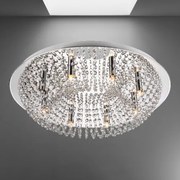 Krištáľ stropové svietidlo LUXERA 32319 RHODIA Ø60