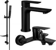 Mexen Alfa DF72 vaňová súprava, čierna - 745703DF72-70