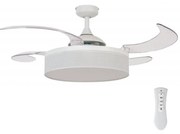 Fanaway 511030 - LED Stropný ventilátor FRASER 3xE27/20W/230V biela + DO FAN00221