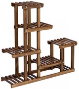 Dřevěný stojan na rostliny Manino borovice