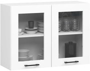 Horná kuchynská skrinka OLIWIA W80 H580 biela