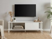 TV stolík PARIS 150 cm, biela