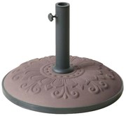 Podstavec pod slnečník RENESANCE hnedý 25 kg betón GARDENKUS