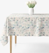 Goldea hranatý obrus valencia - otlačky rastlín 80 x 80 cm