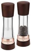 Cole&amp;Mason - Sada mlynčekov na soľ a korenie DERWENT 2 ks 19 cm buk/hnedá