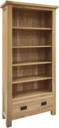 Knižnica so zásuvkou 90x36x180 cm