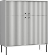 Skrinka ARIS 2D2D, sivá