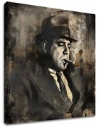 Obraz Al Capone - Dym a moc | 100% originál domaľovaný akrylom