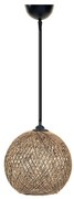 Luster na lanku JUTE 1xE27/60W/230V hnedá