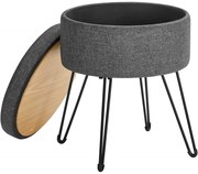 Taburetka s odkladacím priestorom