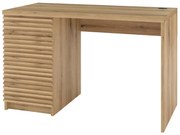 Písací stôl BISETT so zásuvkami 120x60 cm, dub artisan