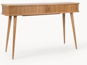 Drevený konzolový stolík's úložným priestorom Barbier