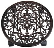 Kovový pojazdný podstavec pod kvetináč ø 29 cm Ornament – Esschert Design