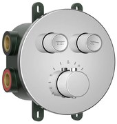 Sapho Sapho, SMARTSELECT podomietkova sprchová batéria, box, 2 výstupy, chróm, RP032