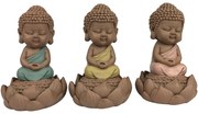 Sochy Signes Grimalt  Linda Buddha Set 3 Jednotiek