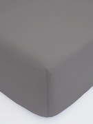 Jersey plachta do postieľky Classic 70 x 140 cm – tmavo sivá