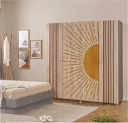 Šatníková skriňa London 971 (dub sonoma)