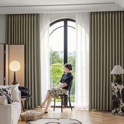 ARÔME HOME Záves zatemňovací pieskovo béžová, 135 x 245 cm