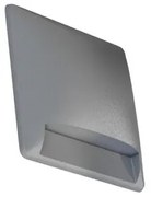 Panlux PN42100022 Záhradné LED nástenné svietidlo Leon square sivá, 4 W