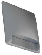 Panlux PN42100022 Záhradné LED nástenné svietidlo Leon square sivá, 4 W