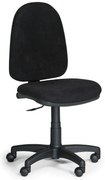 Pracovná stolička Torino bez podrúčok, čierna