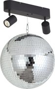 Retro závesná lampa Disko guľa Vrátane LED 2-svetelná s diaľkovým ovládaním - Discoball