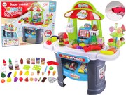 LEAN Toys Súprava supermarketov Potraviny pre deti