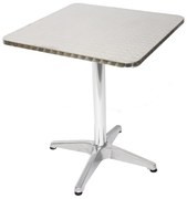 Hlinikový bistro stôl 11356, štvorec - v70 x 60 x 60 cm
