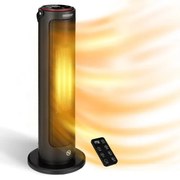 Keramický ohrievač 2000W - čierny